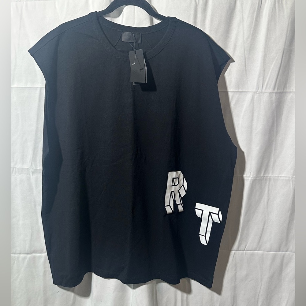 RtA men’s black sleeveless shirt size 2XL